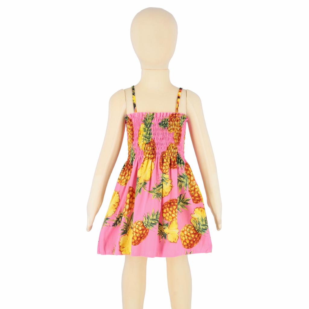 Baby Girl'S Summer Dress Toddler Fashion Dress Thin Stylish Dress For Girls Children'S Floral Dress