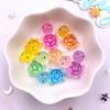20Pcs Mixed Resin Colorful Cute Candy Color Turtle Figurines Flatback Stone DIY Bow Halloween Decor Scrapbook Crafts Accessories