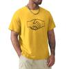 Handshake or friendship T-Shirt aesthetic clothes cute clothes anime clothes black t-shirts for