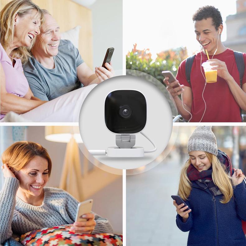 Smart HD Wide-Angle Wireless WiFi Camera for Remote Home Surveillance