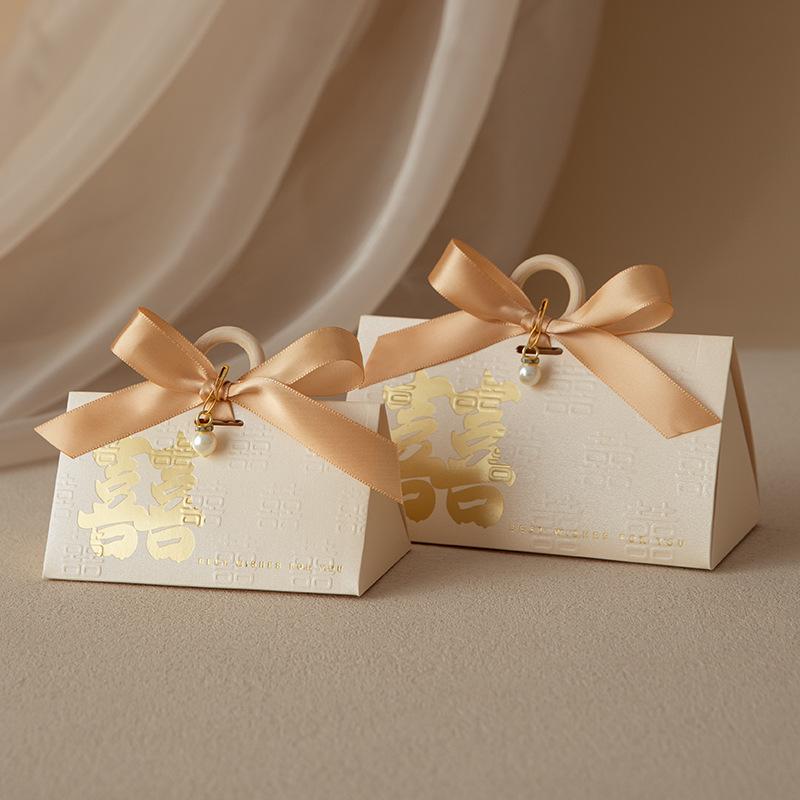 2024 Elegant Wedding Candy Gift Box with Creative Design