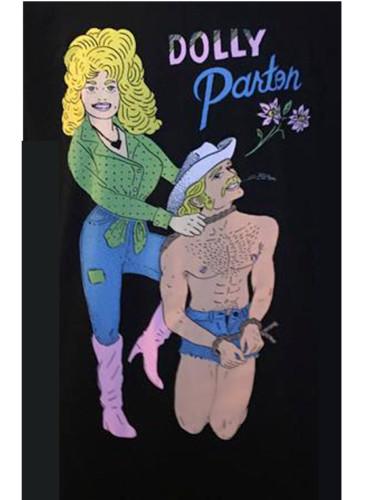 

Dolly Parton Singer Full Color Hand Black Christmas Men All Size S-234XL Shirt 2XL