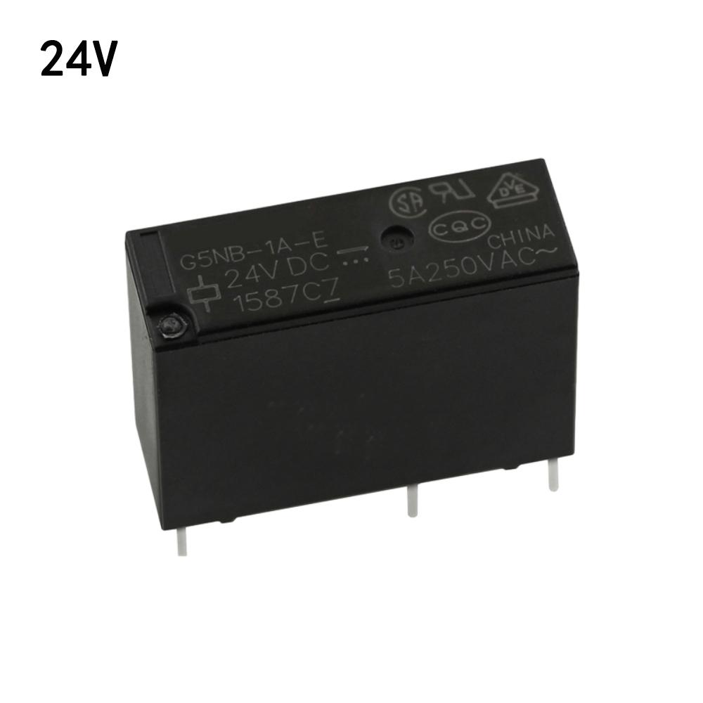 1PCS 5V/12V/24V Small Relay G5NB-1A-E-5VDC G5NB-1A-E-12VDC G5NB-1A-E-24VDC 5VDC 12VDC 24VDC 5A DC Relay Module