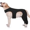 Dog Surgery Recovery Sleeve Rear Right Left Leg, Pet Prevent Licking Wound Elbow Brace Protector, Dog Recovery Suit Cone Collar Alternative for Sprain