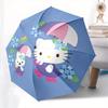 1pc Hello Kitty Day Adventure Umbrella with Plastic Handle,Suitable for All Seasons Home Travel Outdoor UmbrellaSanlio523
