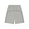 Fear of God Essentials Relaxed Fleece Sweatshort With Piping Concrete Heather/Black Men Bottoms Grey 160SP254555F