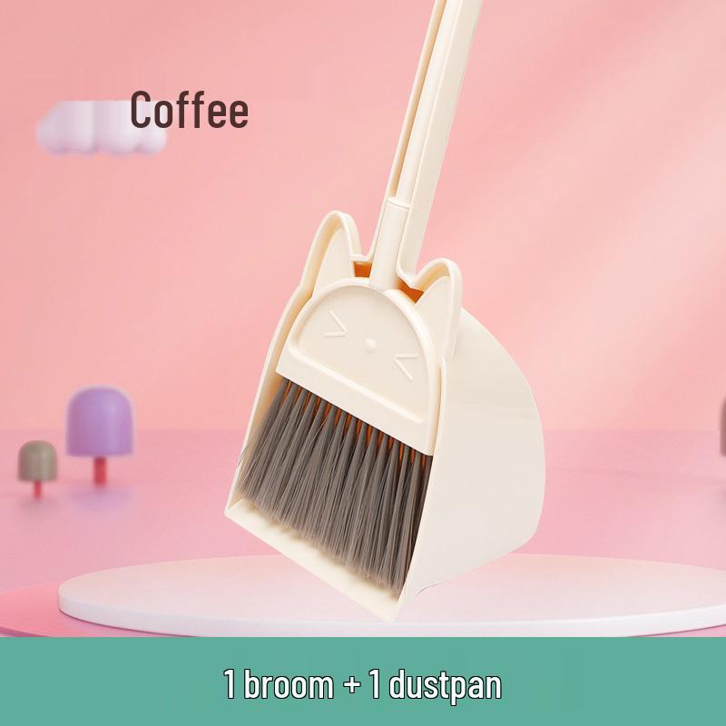 Children's Mini Broom & Dustpan Toy Set
