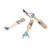 3PCS Paint Brush with Wooden Handle for Furniture Wall Painting Projects DIY Home Decor