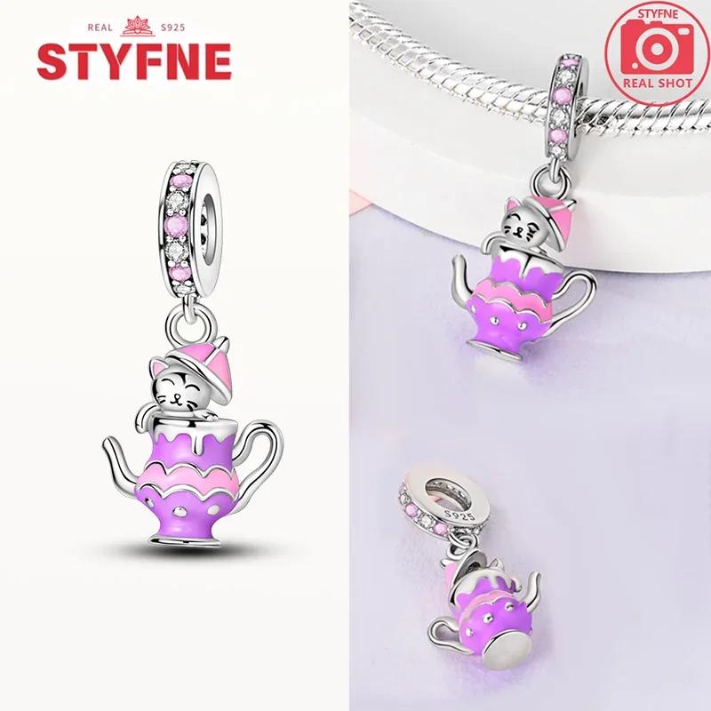 Copperoriginal Charms Princekin & Fox Cute Dog Paw Print Animnals Charms Fits Bracelet For Women Diy Fine Jewelry Gifts