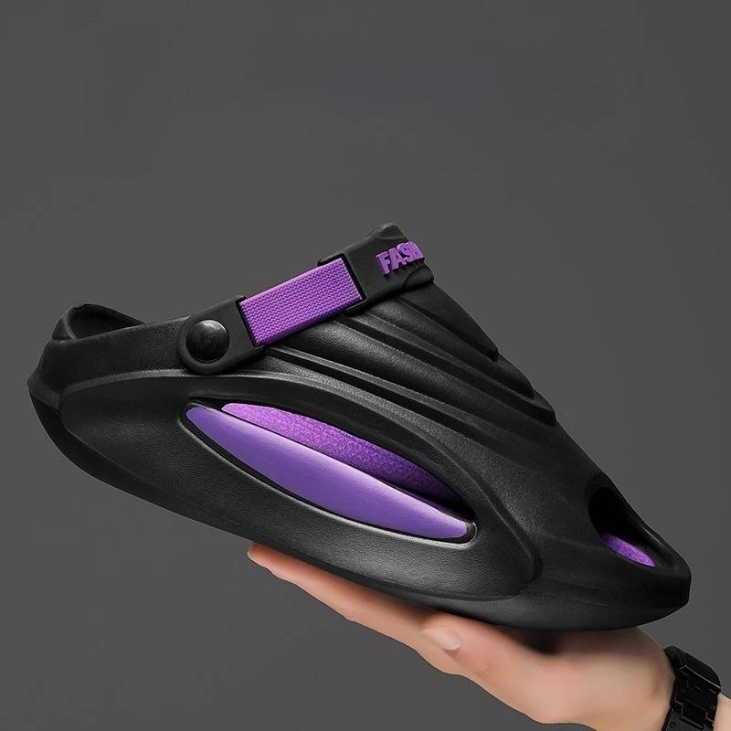 Anti-slip Men's Shoe Platform Beach Elegant 2025 Slides Fun Pvc Summer Sale Eva Cheap Shoes Liquidation Y2k Male Slipper