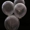 12" Transparent Latex Balloons with Sequins - Wedding & Birthday Decorations, 2.8g
