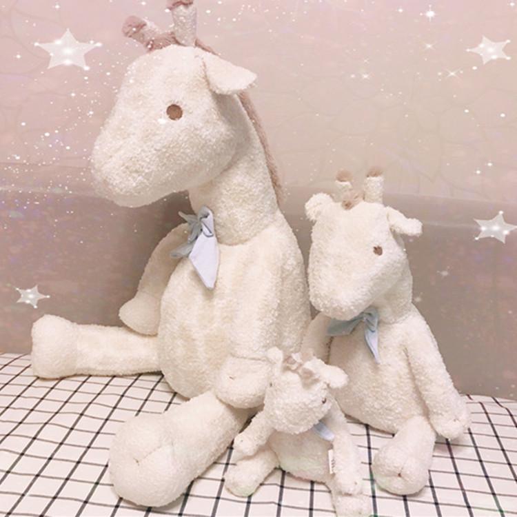 Soft Giraffe Cuter Plush Toy Giraffe Filling Baby Nursery Animal Doll Pp Cotton