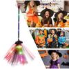 Halloween Witch Broom Light Up Broom Witch Costume Accessories Cosplay Accessories Halloween Decorations For Party Kids Role