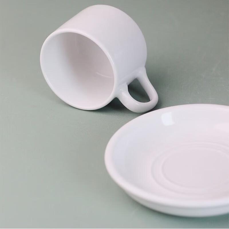 Bone China Ceramic Coffee Cup Set with Saucer