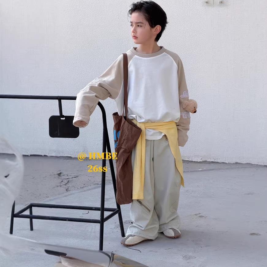 Spring Men s Color Block Round Neck Hoodie Trendy Streetwear Vibe 150 cm 2550₽