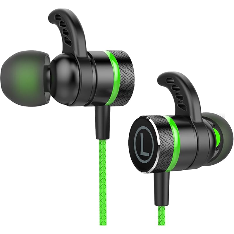 

Kasott Soundmaster Pro V1 Gaming earphones with microphone [microphone mute function] ]Bass emphasis earbuds headphones Canal type Nintendo Switch