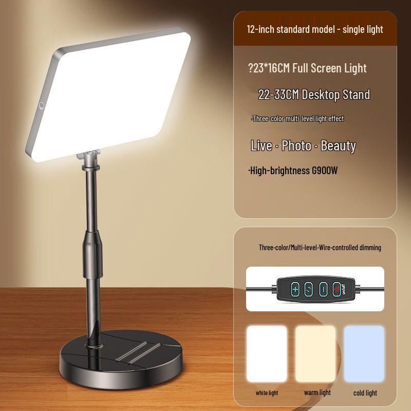 Professional LED Studio Light for Live Streaming & Photography