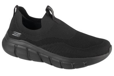 Bobs B Flex - Frigid Edge, Mens Black Sneakers