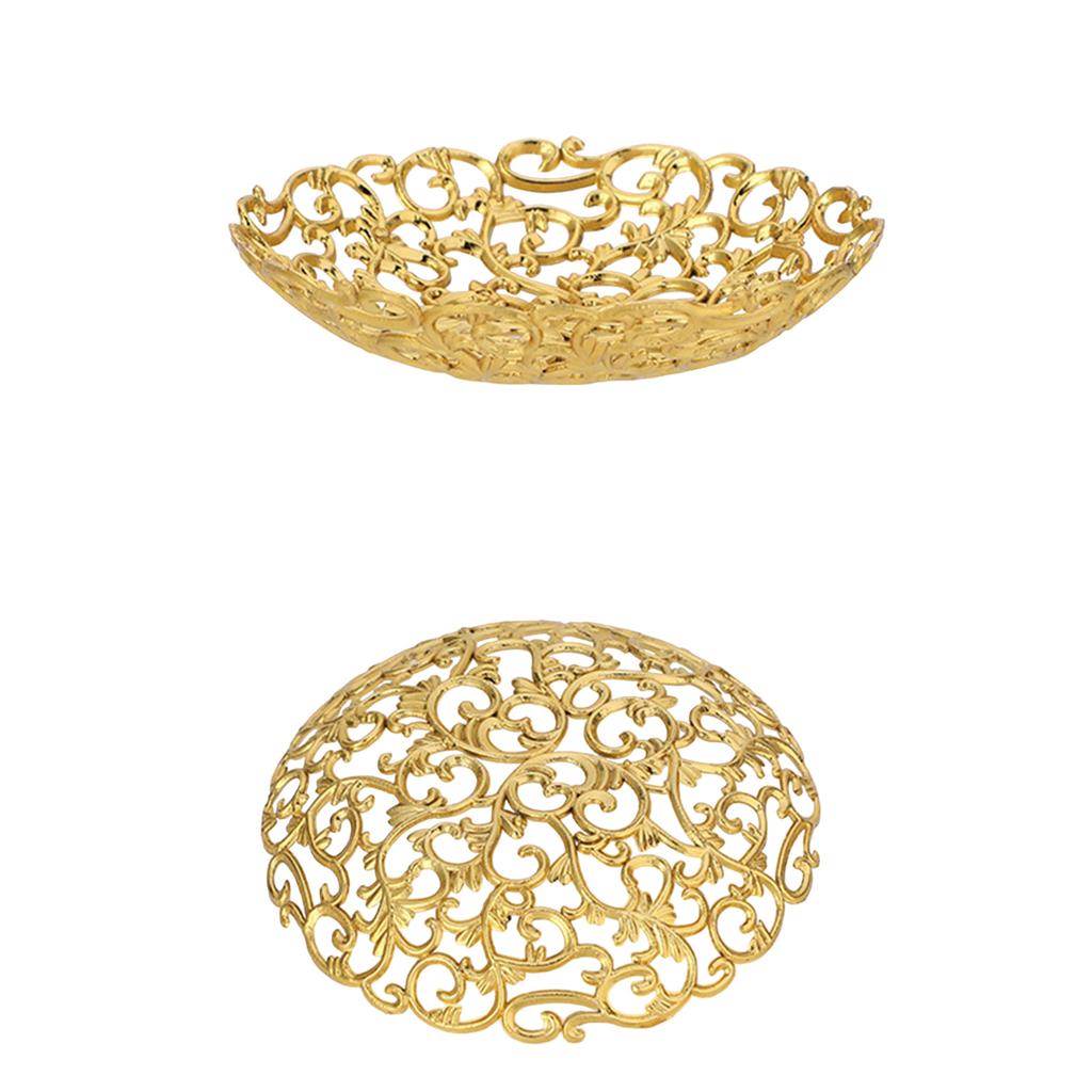 Goldene Schmuckschale im nordischen Stil, Waschbecken, Schminktabletts, Kosmetik, Schmuck-Organizer, Seifenschale, Kerzenhalter, Schmuckstück