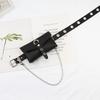 Bag Square Chain Belt Without Punching Square Buckle Suitable For Both Women Men