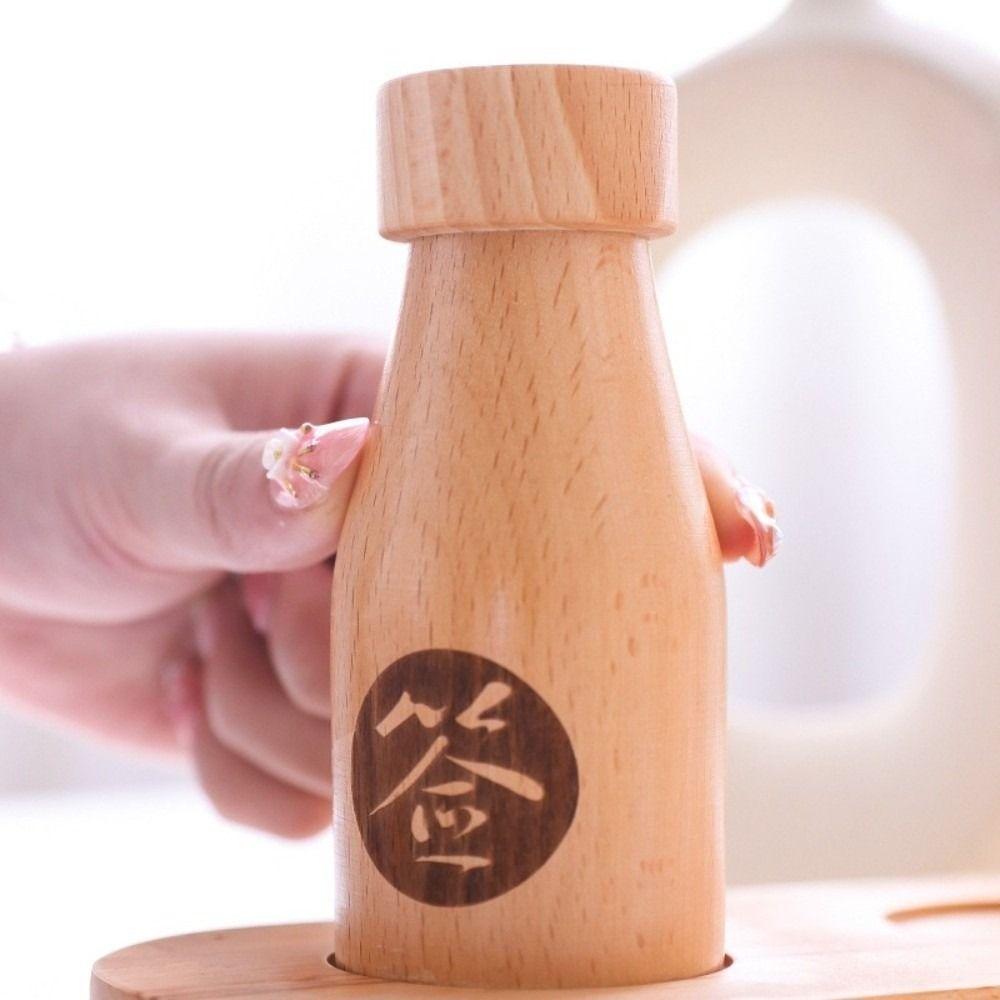 Portable Toothpick Holder Wooden Toothpick Dispenser Durable Toothpick Storage Container  Hotel