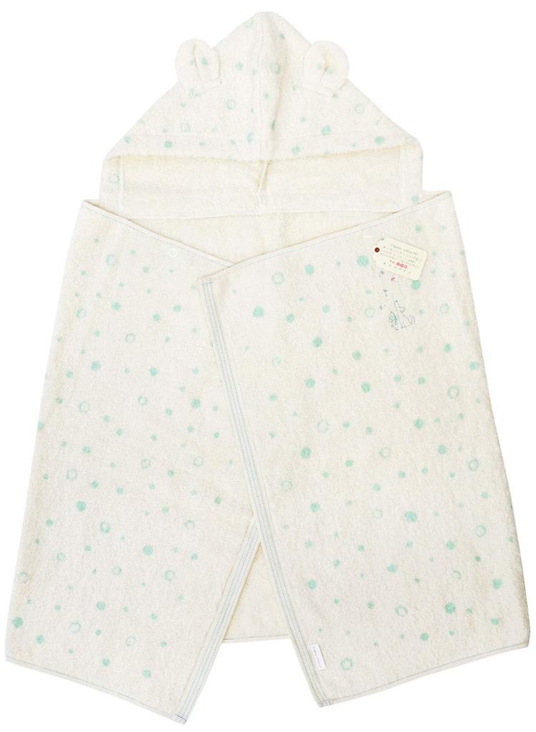 Kontex Mule Hooded Bath Baby Blue Towel,