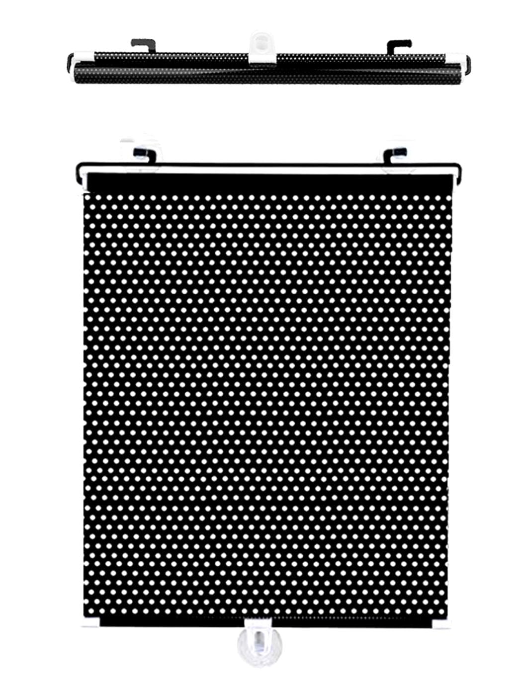 

Рулонные шторы S.fields.inc, солнцезащитная шторка на присосках, светонепроницаемые шторы, жалюзи, 40 см, для окон и автомобилей (40*60см, Черный)