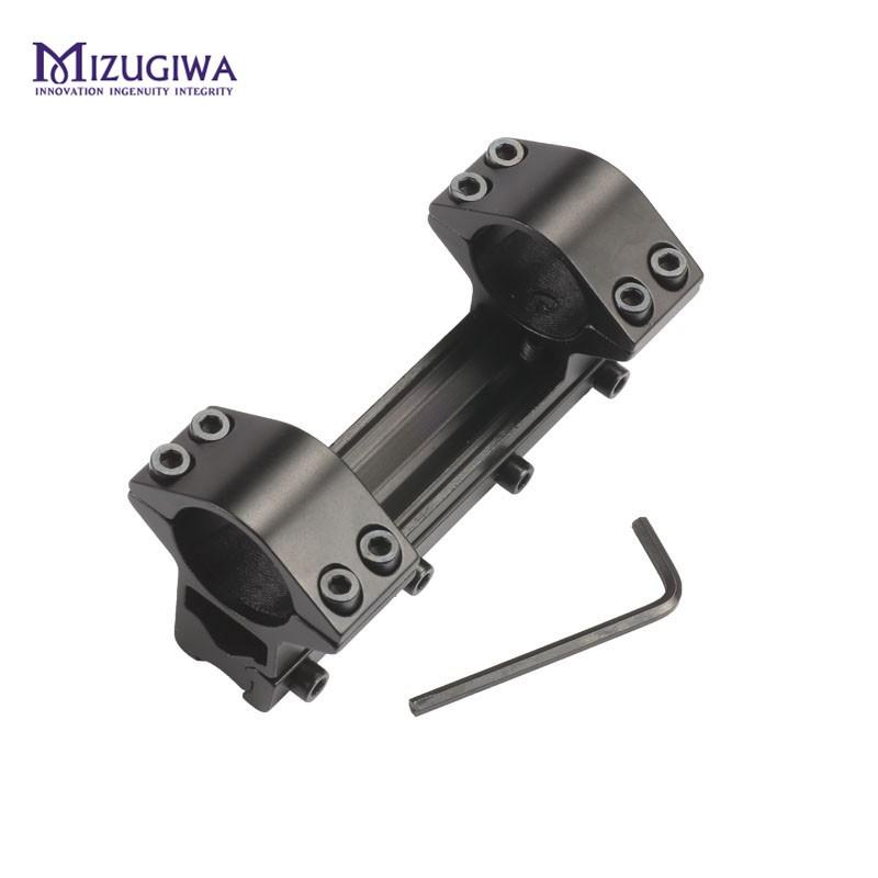 MIZUGIWA One Piece High Profile Magnum Airgun Scope Mount With Stop Pin 25.4mm 1" Ring fit 11mm Dovetail Rail Air Rifle