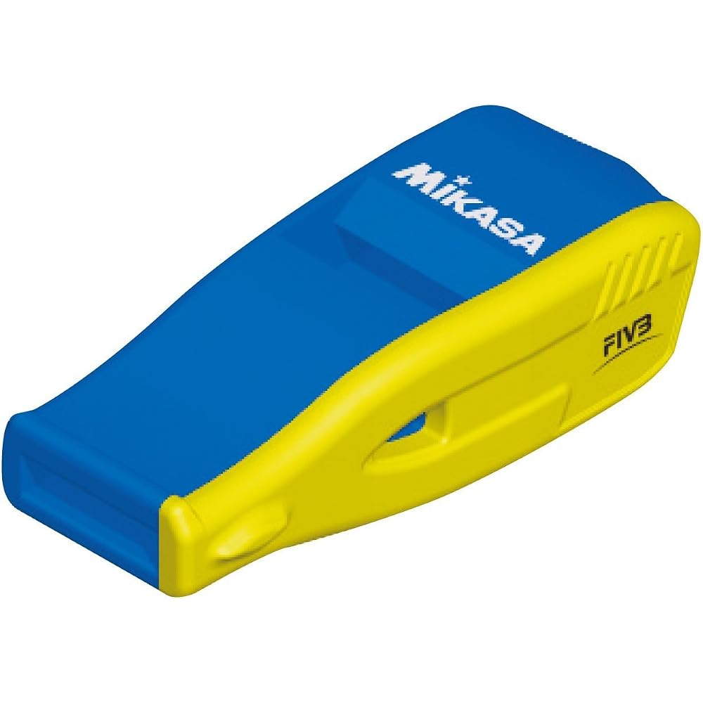 MIKASA FIVB Beatmaster Whistle Blue Yellow Sports Equipment