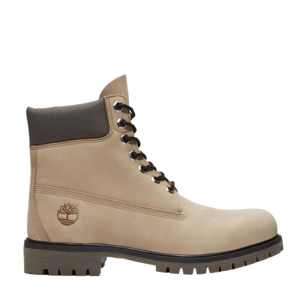 Timberland Premium Series Leather Waterproof Fashionable Simple Short Outdoor Boots Men boots Light-Brown TB0A2P6WEM9