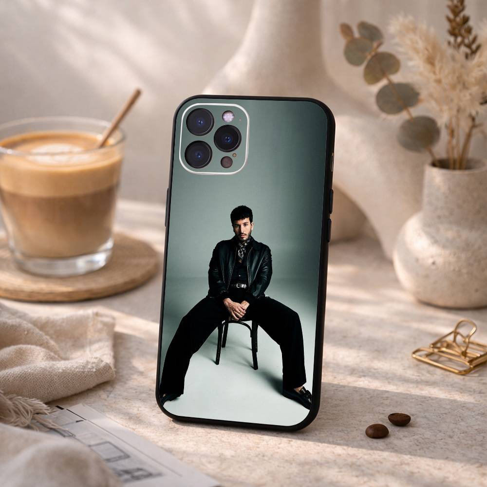 S-Sebastian Y-Yatra Phone Case For iPhone17,16,15,14,13,12,Plus,Pro Max, 5G Others Soft Black Cover