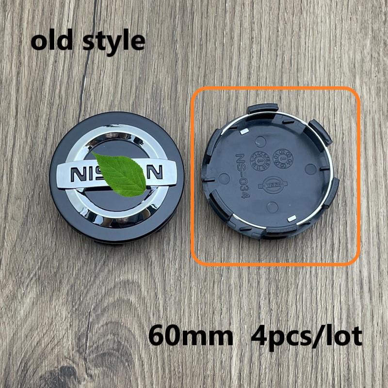 For Nissan ArR44pcs New Style 54/63mm Wheel Center Hub Caps for Nissan Nismo GTR Almera Xterra Qashqai Sentra Versa Altima Rogue Sport Hubcaps