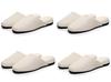 And Sodium Vinyl Leather Slippers In 1 Pair or [MOONROOM] [Wipeable] [Stain-Resistant] [Alcohol-Resistant Hypochlorite-Resistant] Fabric-Look