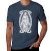 Vintage Virgin Mary Engraving Tshirt T Shirt Custom Print Tshirt
