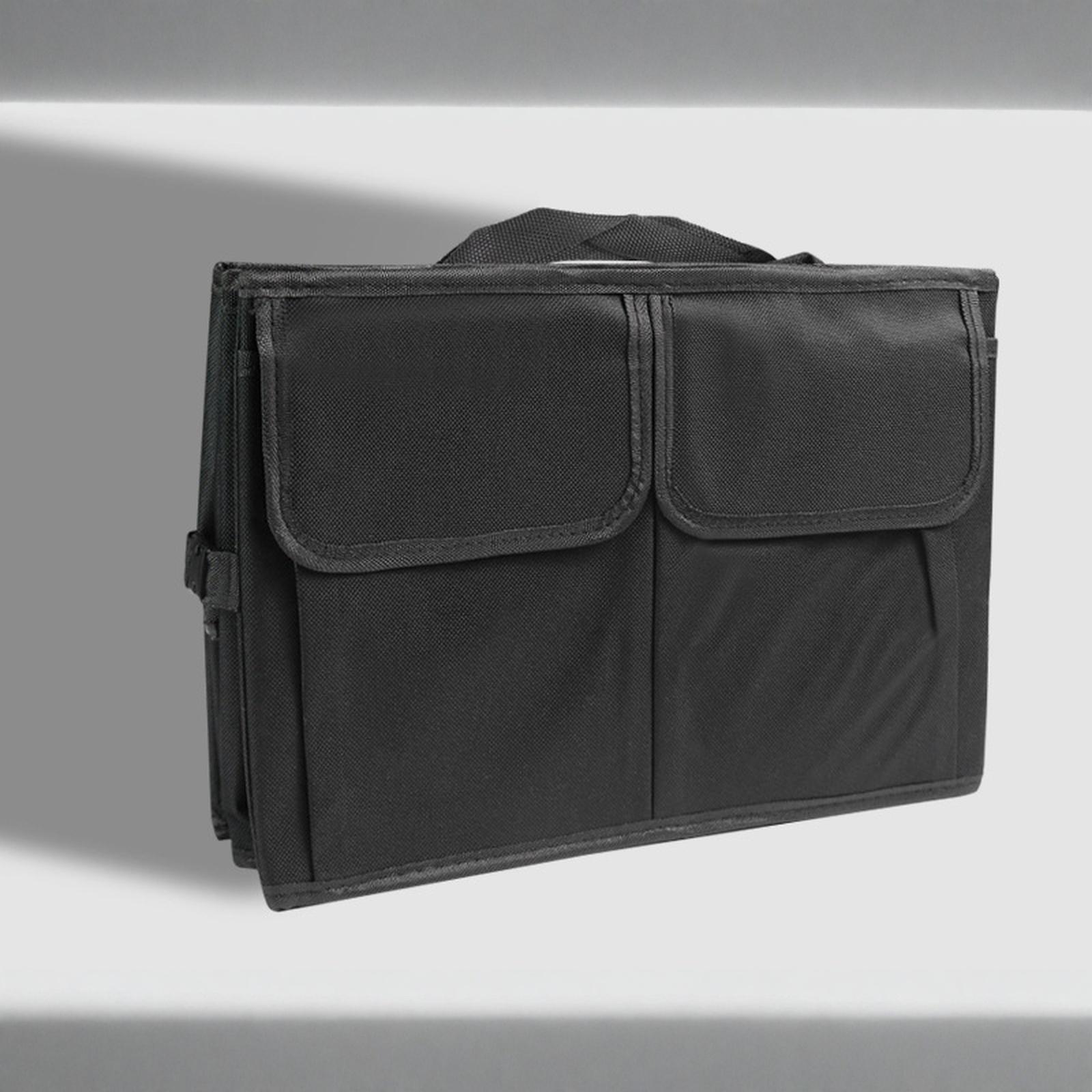 

Super Car Trunk Organizer - Big Capacity Eco-Friendly Cargo Storage Box, Auto Interior Accessories One Size чорний
