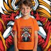 Boys Girls Bleach Ichigo Anime Print Cotton T Shirt Kids Casual Tee Summer Short Sleeve Top