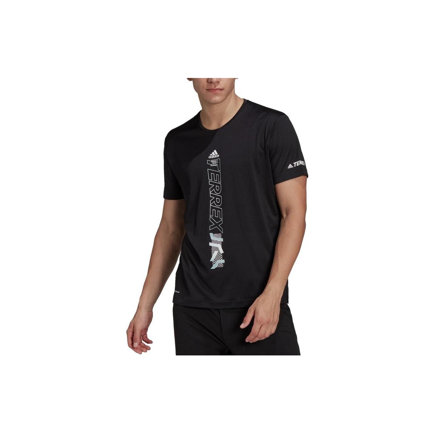 

adidas Terrex Agravic Tee Black Men Streetwear HA7556 XL