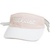Titleist Women's High Profile Visor, Rose x White, TH24HPV-6R1