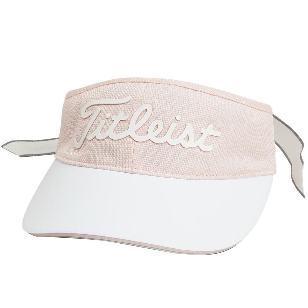 Titleist Women's High Profile Visor, Rose x White, TH24HPV-6R1
