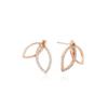 Grace Silver Pink Earrings Tessvp11161S