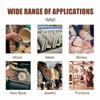 4/5/6 rolls 80/150/240/320/400/600 Grit Sandpaper Rolls Alumina Sandpaper  Polishing of Metal