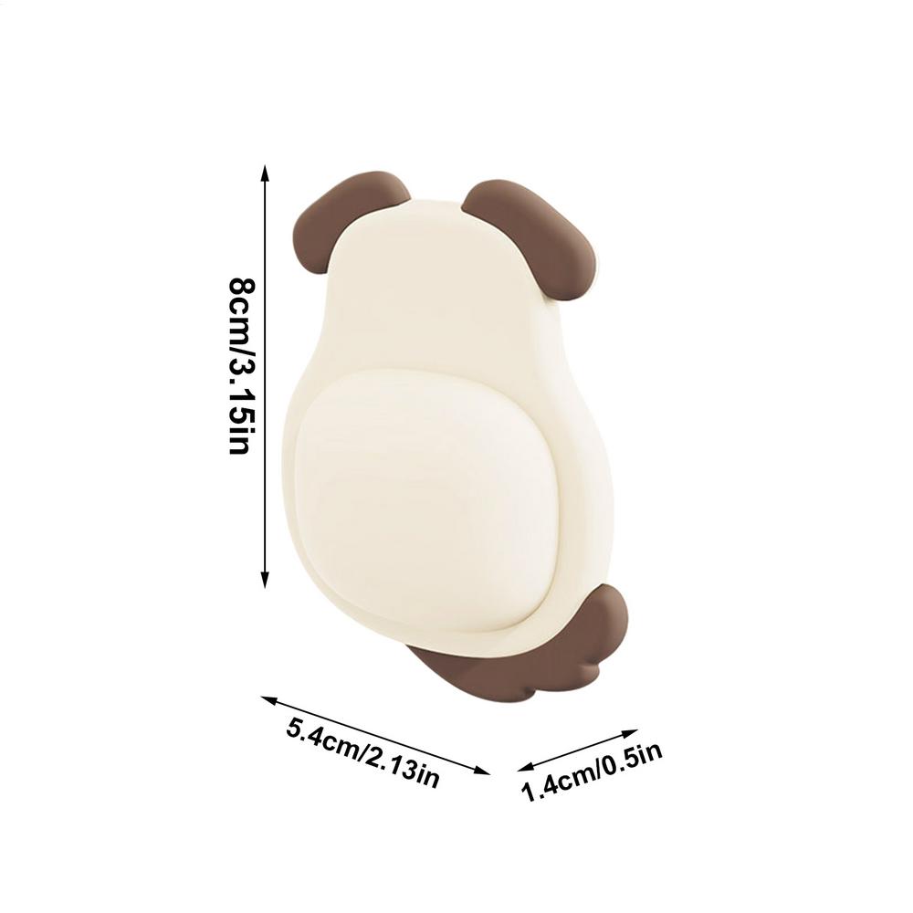 

Самоклеюча накладка на дверну ручку Безшумна гумова накладка на дверну ручку Захисна накладка на стіну Дизайн з мультяшними тваринами Протиударна накладка Для