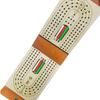 Portable Travel Cribbage Board Game Set Includes Storage Space 1 Deck 6 Pegs of Cards and Instructions Classic for Family Fun and Entertaining