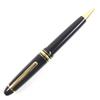 MONTBLANC Ballpoint pen Meisterstückle Grand White Star Twist Type Black gold  Used