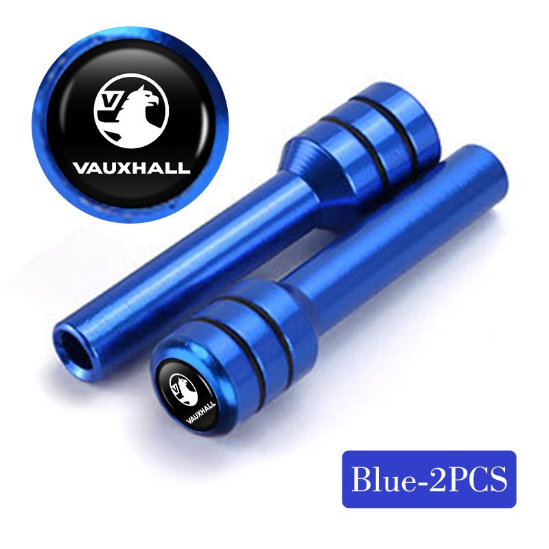 Per Vauxhall 2/4 pz Stile Auto Pin Blocco Porta Pomello in Lega di Alluminio Pin di Tiraggio Accessori Auto VXR Astra Mokka Tigra Corsa