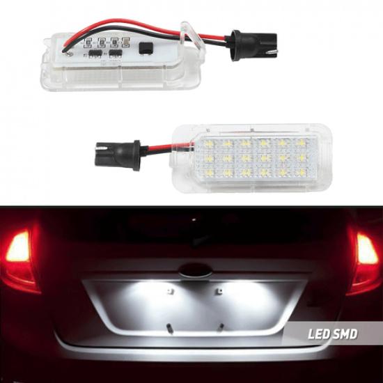 LED License Plate Lights Tag Lamps OE- Fit Ford Ranger Explorer Fiesta 2011-