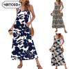 Fashion Summer Spring Sleeveless O-Neck Casual Dresses
