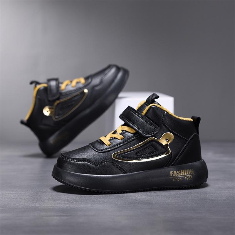 New Style Spring Children Shoes Leather Waterproof Sports Shoes Kids Lightweight Girls Boys Casual Fashion Sneakers