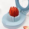 Stainless Steel Wire 3 in 1 Egg Slicer Manual Fruit Garnish Chopper  Garnish Making