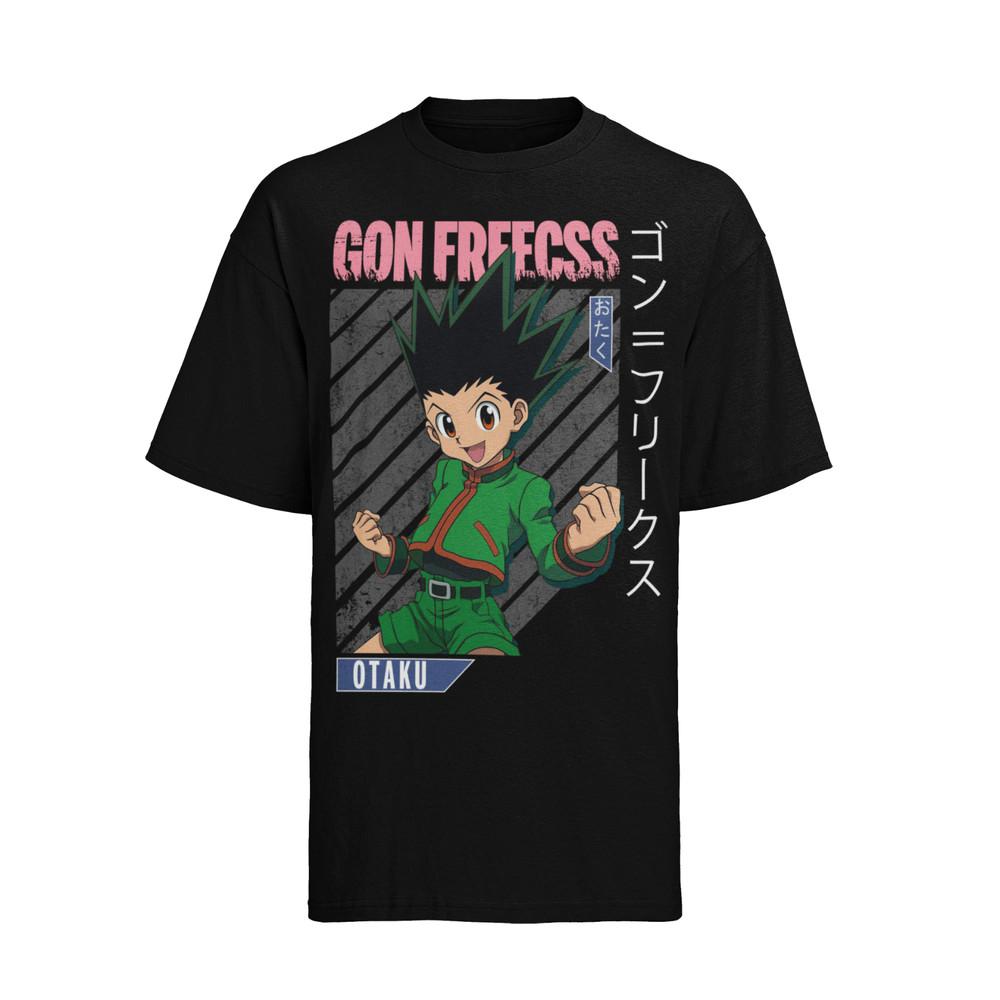 

Gon Freecss, Hisoka, Killua Zoldyck Hunter x Hunter Men s Organic Cotton T-Shirt M